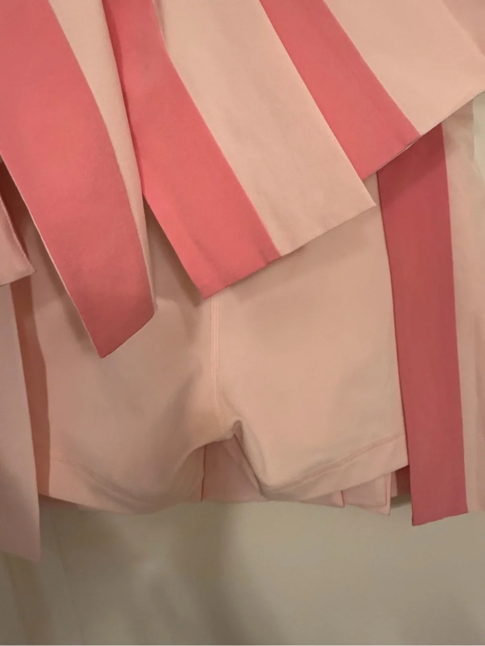 NWOT: $98 LULULEMON Peek-A-Boo Mid-Rise Tennis Skirt, Sz S, Pink Pearl/Candy Cld - Picture 7 of 10